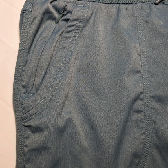 The North Face Pants Women's Extra Large Olive Green Joggers Nylon High Rise - Picture 4 of 10